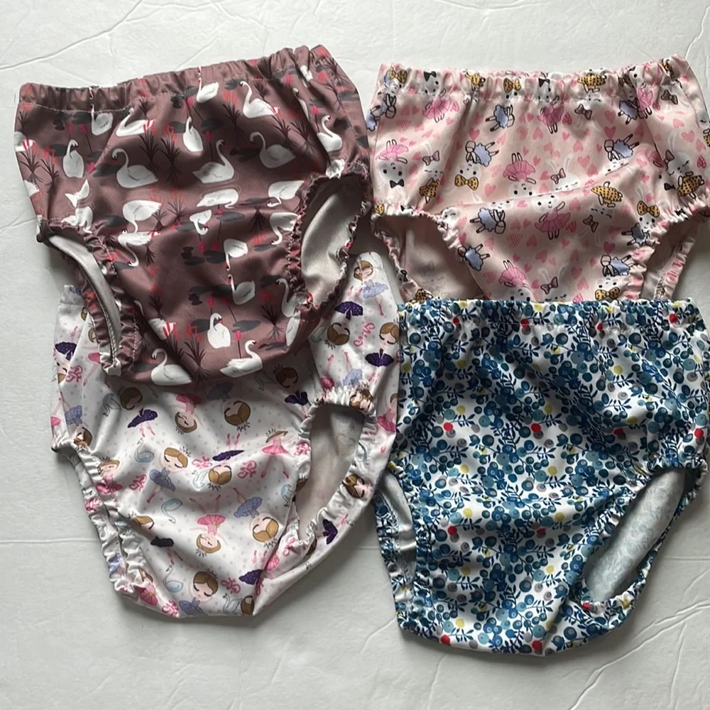 Plastic underwear cover for potty training pants, size 3T